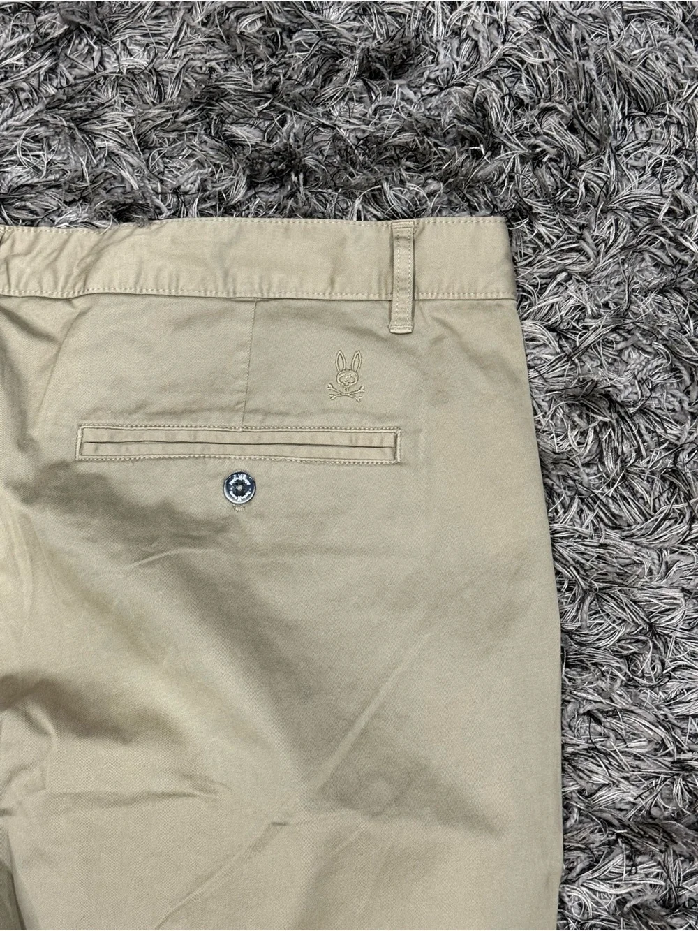 Psycho Bunny Delancy Chino Pants Beige Khaki Men Size 40 X 30 Brand New